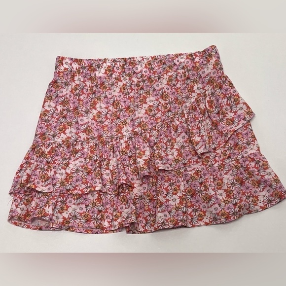 Art Class - Girls' Floral Ruffle Skirt - Picture 8 of 14